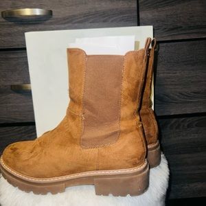 SUN AND STONE ANKLE BOOTS